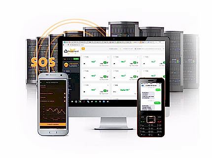 GSM-система контроля охлаждения серверной. Система Ectocontrol